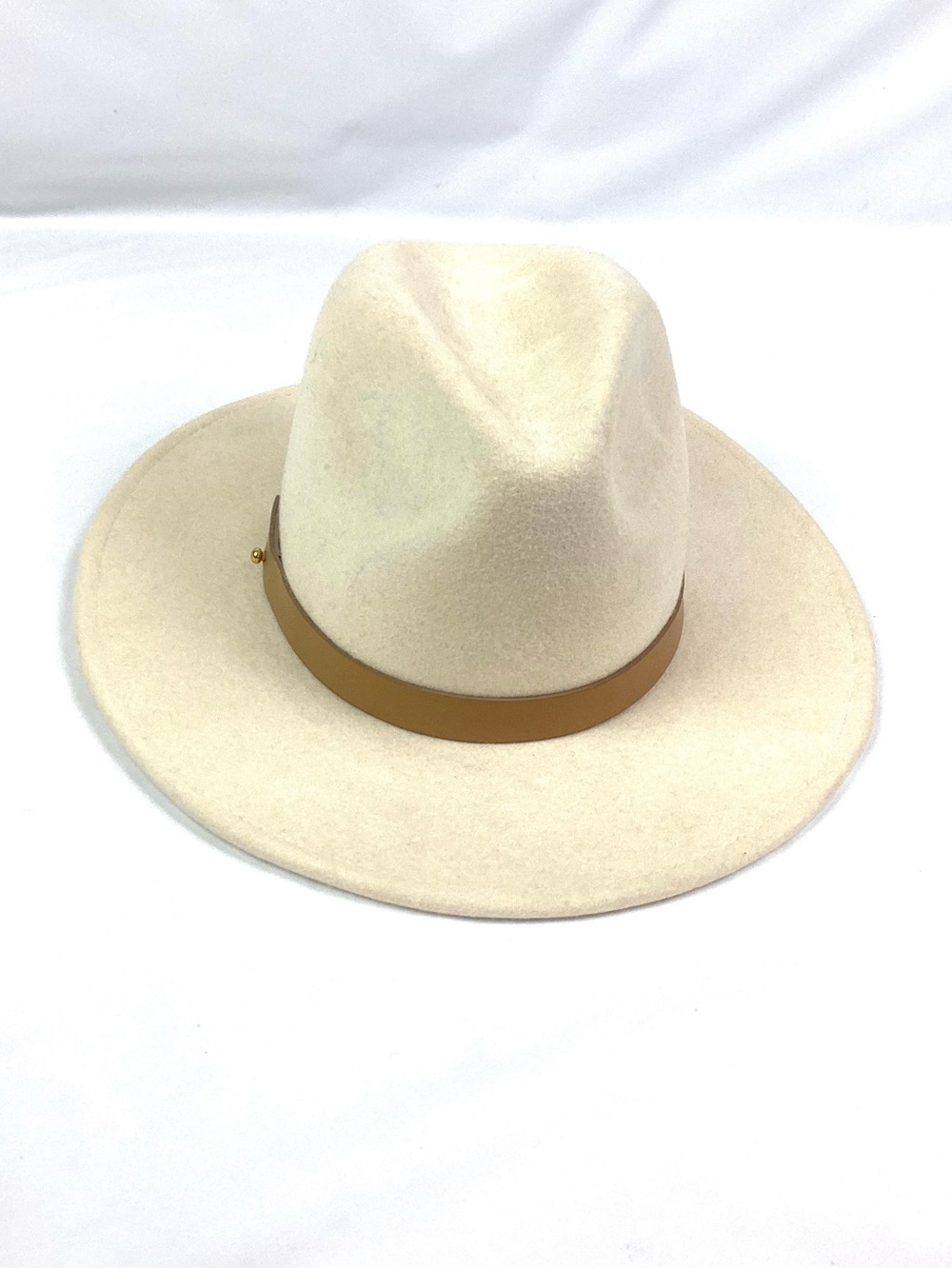 Lack of Color The Fader Wool Fedora in Ivory size Large